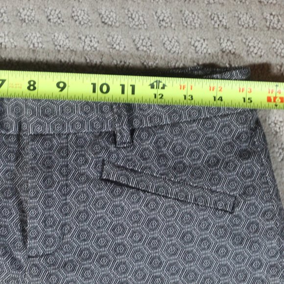 Gap Size 4R Hexagonal Dot Pattern Skinny Ankle Pants - Picture 4 of 7